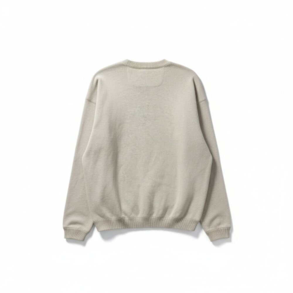 Tommy Bahama Sweater Cotton Soft Open V-Neck Pullover Mens Size XL Beige - Picture 2 of 8